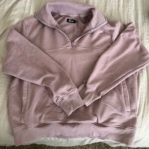 Zyia cropped 1/4 zip hooodie (retired)
